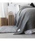 Coperta Invernale Classica in Lana 260x240cm Coll. Zola Grigio