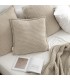 Soft Decorative Wool Cushion 50x50cm coll. Aria Cream