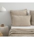 Coussin Decoratif Doux en Laine 60x40cm Coll. Aria Creme'