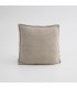 Coussin Decoratif Doux en Laine 60x60cm Coll. Aria Creme'