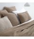 Coussin Decoratif Doux en Laine 50x50cm Coll. Aria Beige