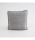 Coussin Decoratif Doux en Laine 50x50cm Coll. Aria Gris