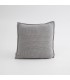 Coussin Decoratif Doux en Laine 60x60cm Coll. Aria Gris