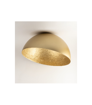 Modern Ceiling Lamp 70 cm Sfera Collection Color Gold