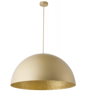 Modern Design Hanging Lamp 35 cm Sfera Collection Color Gold