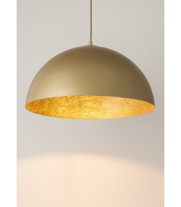 Modern Design Hanging Lamp 70 cm Sfera Collection Color Gold
