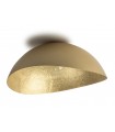 Modern Design Ceiling Lamp Onda Large XL Collection Color Gold