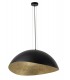 Hanging Lamp for Modern Interiors  Onda Medium Collection Color Black/Gold