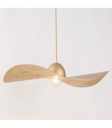 Lampe à Suspension Artistique pour Intérieurs Modernes Collection Madame Moyenne Couleur Or