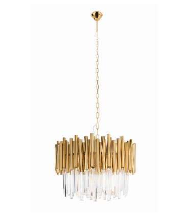 Lampadario per Salone Moderno Di Lusso 60 cm Collezione Ginevra