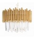 Lustre de Salon Moderne de Luxe 60 cm Collection Ginevra