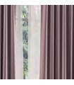 Tape Top Curtain 140x250cm Bel Velluto - Pink