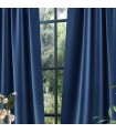 Tape Top Curtain 140x250cm Bel Velluto - Blue