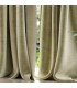 Tape Top Curtain 140x250cm Bel Velluto - Light Green