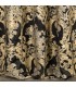 Luxurious Classic Curtain CASTELLO Gold & Black 130x270 cm