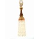 Tassel for curtains gold with crystals