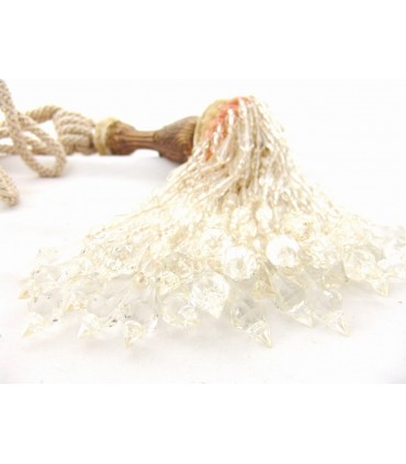 Tassel for curtains gold with crystals