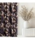 Velvet Curtain with a printed pattern LUCIE 130 x 280 cm