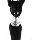 Black Tassel for Curtains with 2 crystals Cristina