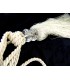 Ivory Tassel for Curtains with 2 crystals Cristina