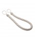 Modern Cord for Curtains VERA White - Ivory