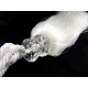 Tassel for curtains gold with crystals