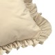 Cushion velvet with fringe