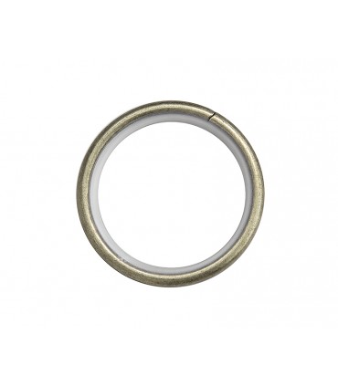 Curtain Rings for Curtain Rod Antique Brass