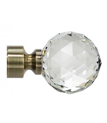 Tringle à Rideaux Laiton Antique