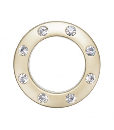 Eyelet with Crystals 35,5 mm